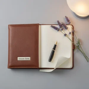 Eco‑Friendly Linen Journal with Recycled Paper